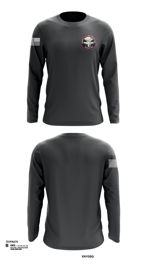 Long Sleeve Performance Shirt, Peekskill Fallen Firefighters Foundation, , Teamtime, Team time, sublimation, custom sports apparel, team uniforms, spirit wear, spiritwear, sports uniforms, custom shirts, team store, custom team store, fundraiser sports, apparel fundraiser