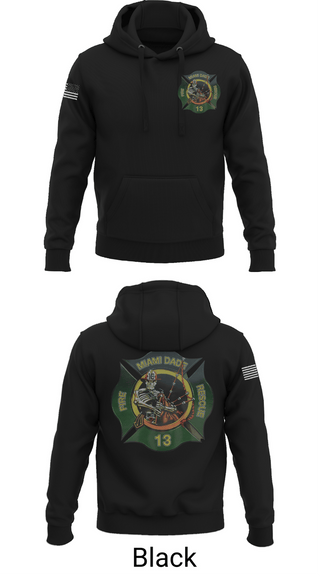 Hoodie, Miami Dade Fire Rescue, Fire Department, Teamtime, Team time, sublimation, custom sports apparel, team uniforms, spirit wear, spiritwear, sports uniforms, custom shirts, team store, custom team store, fundraiser sports, apparel fundraiser