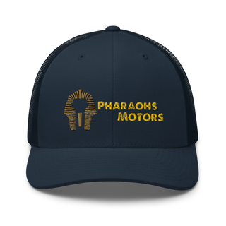 Pharaohs motors Retro Trucker Hat | Yupoong 6606