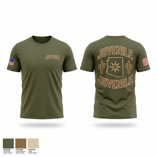 Marin County Juvenile Hall Old School Cotton Feel Shirt - 1