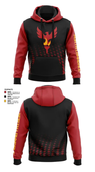 Hoodie, North Lawndale College Prep, , Teamtime, Team time, sublimation, custom sports apparel, team uniforms, spirit wear, spiritwear, sports uniforms, custom shirts, team store, custom team store, fundraiser sports, apparel fundraiser