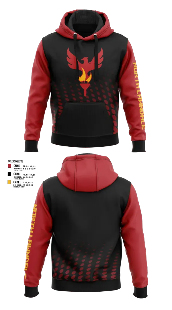 Hoodie, North Lawndale College Prep, , Teamtime, Team time, sublimation, custom sports apparel, team uniforms, spirit wear, spiritwear, sports uniforms, custom shirts, team store, custom team store, fundraiser sports, apparel fundraiser