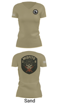 2-8 Cav, HHC, Medic Platoon 50281984 Women's Short Sleeve V-neck Shirt - 88