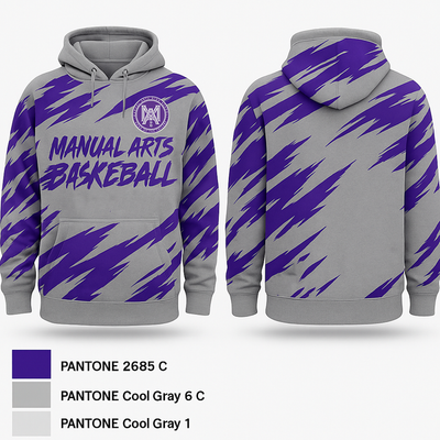 Manual Arts Basketball 90982455 Hoodie - 1