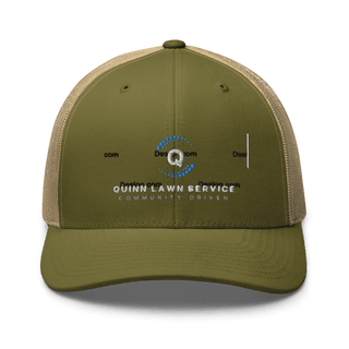 Quinn lawn care 50942493 Retro Trucker Hat | Yupoong 6606
