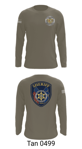 Long Sleeve Performance Shirt, Saluda County Sheriff's Office, Police, Teamtime, Team time, sublimation, custom sports apparel, team uniforms, spirit wear, spiritwear, sports uniforms, custom shirts, team store, custom team store, fundraiser sports, apparel fundraiser