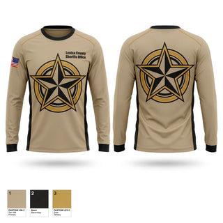 Long Sleeve Performance Shirt, Louisa County Sheriff's Office, Police, Teamtime, Team time, sublimation, custom sports apparel, team uniforms, spirit wear, spiritwear, sports uniforms, custom shirts, team store, custom team store, fundraiser sports, apparel fundraiser