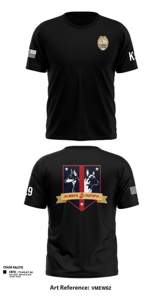 Old School Cotton Feel Shirt, Camp Pendleton K9, Police, Teamtime, Team time, sublimation, custom sports apparel, team uniforms, spirit wear, spiritwear, sports uniforms, custom shirts, team store, custom team store, fundraiser sports, apparel fundraiser
