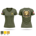 CNT Women's Short Sleeve V-neck Shirt - 1