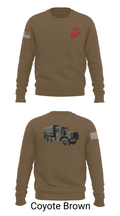 H&S Battalion HQ CO Station Motor T 63932738 Crew Neck Sweatshirt - 5