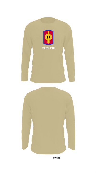 130th FAB 8447592 Long Sleeve Performance Shirt 92