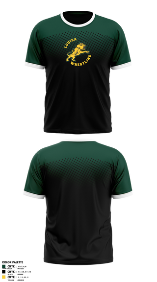 Short Sleeve Performance Shirt, Louisa Wrestling, Wrestling, Teamtime, Team time, sublimation, custom sports apparel, team uniforms, spirit wear, spiritwear, sports uniforms, custom shirts, team store, custom team store, fundraiser sports, apparel fundraiser