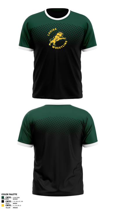 Louisa Wrestling 92315724 Short Sleeve Performance Shirt - 2