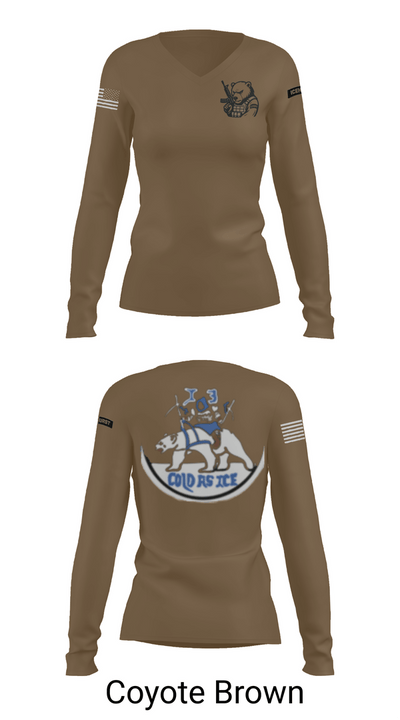 Icehurst 97478226 Women's Long Sleeve V-neck Shirt - 17