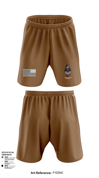 Athletic Shorts With Pockets, 56th SOF CBRN Company, Army, Teamtime, Team time, sublimation, custom sports apparel, team uniforms, spirit wear, spiritwear, sports uniforms, custom shirts, team store, custom team store, fundraiser sports, apparel fundraiser