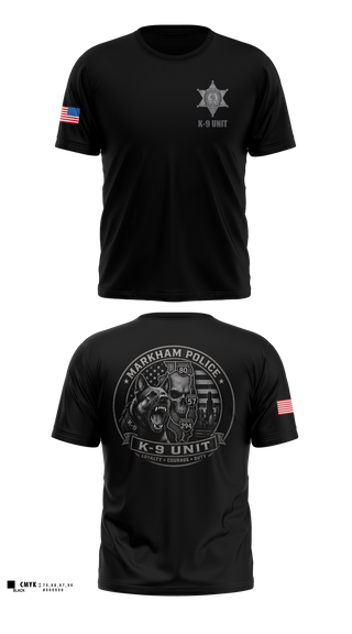 Old School Cotton Feel Shirt, Markham Police K9 Unit, Police, Teamtime, Team time, sublimation, custom sports apparel, team uniforms, spirit wear, spiritwear, sports uniforms, custom shirts, team store, custom team store, fundraiser sports, apparel fundraiser