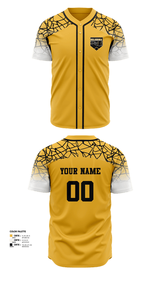 Full Button Baseball Jersey, Oklahoma dirtbags, Baseball, Teamtime, Team time, sublimation, custom sports apparel, team uniforms, spirit wear, spiritwear, sports uniforms, custom shirts, team store, custom team store, fundraiser sports, apparel fundraiser