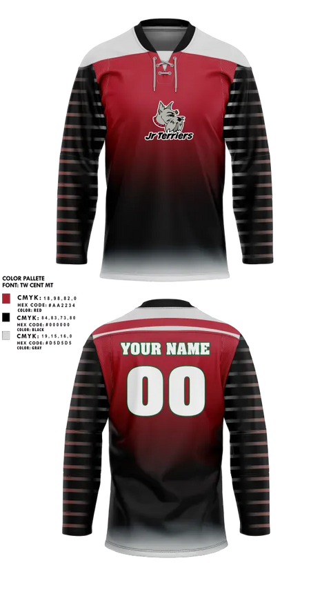 Hockey Jersey, SAM Jr Terriers, Ice Hockey, Teamtime, Team time, sublimation, custom sports apparel, team uniforms, spirit wear, spiritwear, sports uniforms, custom shirts, team store, custom team store, fundraiser sports, apparel fundraiser