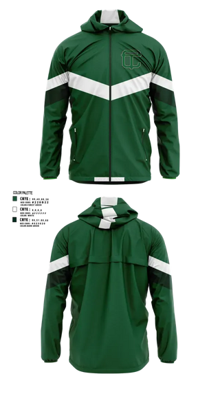 Windbreaker, Cass Technical High School Girls Varsity Tennis Team, Tennis, Teamtime, Team time, sublimation, custom sports apparel, team uniforms, spirit wear, spiritwear, sports uniforms, custom shirts, team store, custom team store, fundraiser sports, apparel fundraiser