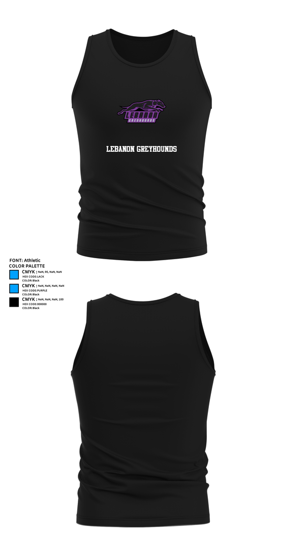 Tank Top, Lebanon Greyhounds, Spirit Store, Teamtime, Team time, sublimation, custom sports apparel, team uniforms, spirit wear, spiritwear, sports uniforms, custom shirts, team store, custom team store, fundraiser sports, apparel fundraiser