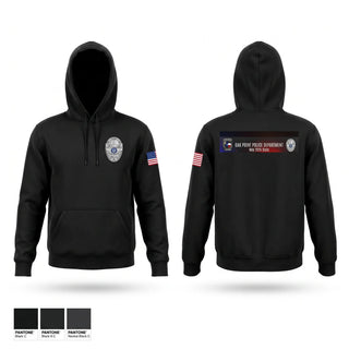 Hoodie, Oak Point Police Department, Police, Teamtime, Team time, sublimation, custom sports apparel, team uniforms, spirit wear, spiritwear, sports uniforms, custom shirts, team store, custom team store, fundraiser sports, apparel fundraiser