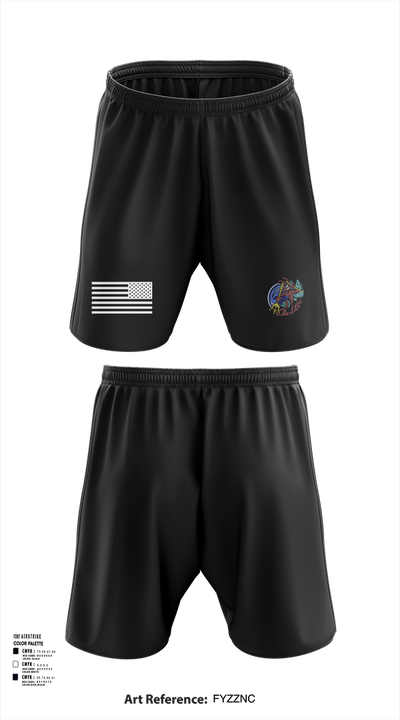USS CHARLOTTE SSN 766 29981241 Athletic Shorts With Pockets - 103