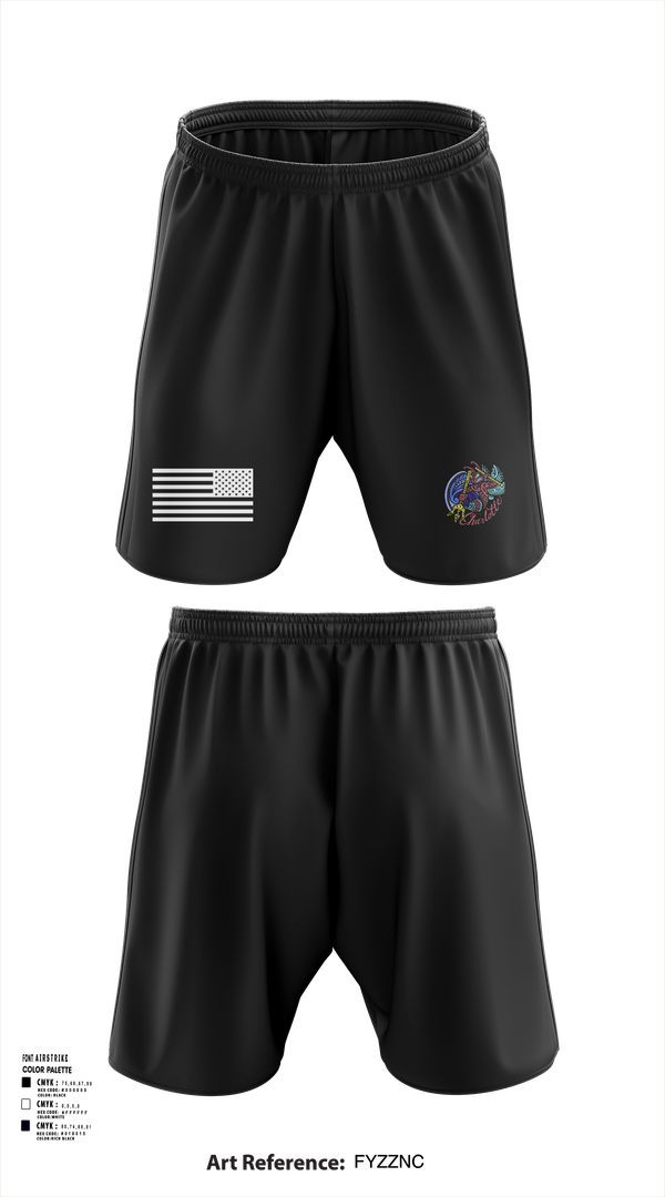 Athletic Shorts With Pockets, USS CHARLOTTE SSN 766, Navy, Teamtime, Team time, sublimation, custom sports apparel, team uniforms, spirit wear, spiritwear, sports uniforms, custom shirts, team store, custom team store, fundraiser sports, apparel fundraiser