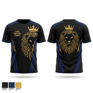 Short Sleeve Performance Shirt, Lion Tennis Team, Tennis, Teamtime, Team time, sublimation, custom sports apparel, team uniforms, spirit wear, spiritwear, sports uniforms, custom shirts, team store, custom team store, fundraiser sports, apparel fundraiser