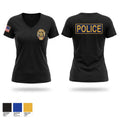 Granite Shoals Police Department Women's Short Sleeve V-neck Shirt - 1