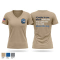 CAP GA-160 80506742 Women's Short Sleeve V-neck Shirt - 1