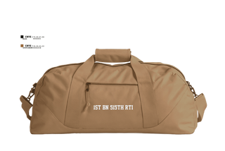 Duffle Bag, 1st BN 515th RTI, Army, Teamtime, Team time, sublimation, custom sports apparel, team uniforms, spirit wear, spiritwear, sports uniforms, custom shirts, team store, custom team store, fundraiser sports, apparel fundraiser