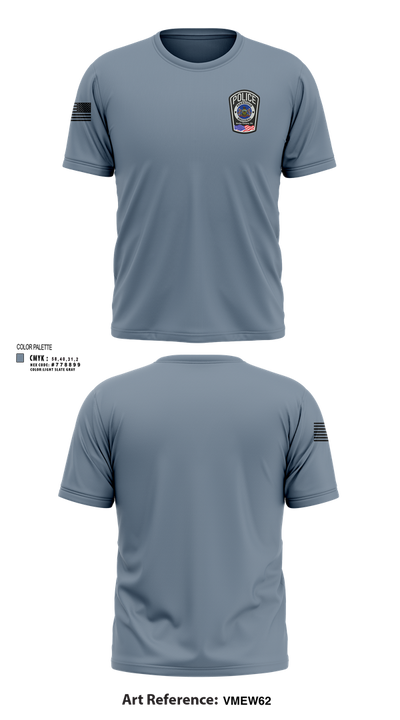 Pennridge Regional Police 51879565 Short Sleeve Performance Shirt - 103