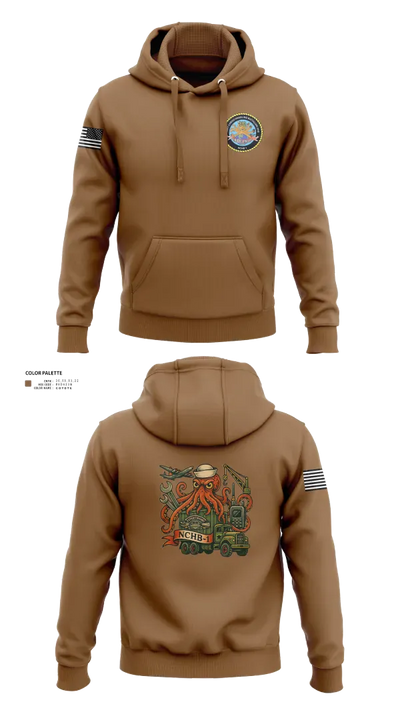 Navy Cargo Handling Battalion One 62031758 Hoodie - 30