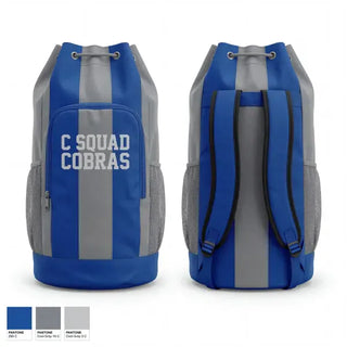 Gear Bag, C Squad Cobras, Police, Teamtime, Team time, sublimation, custom sports apparel, team uniforms, spirit wear, spiritwear, sports uniforms, custom shirts, team store, custom team store, fundraiser sports, apparel fundraiser