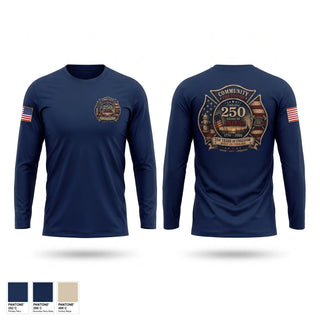 Long Sleeve Performance Shirt, Community Fire Company, Fire Department, Teamtime, Team time, sublimation, custom sports apparel, team uniforms, spirit wear, spiritwear, sports uniforms, custom shirts, team store, custom team store, fundraiser sports, apparel fundraiser