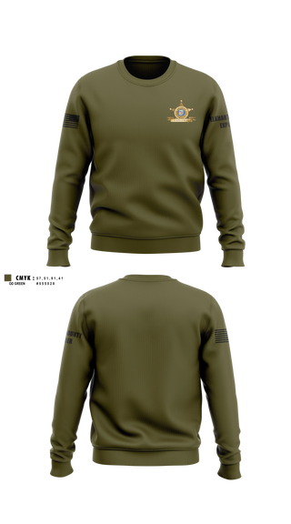 Crew Neck Sweatshirt, Elkhart county sheriff office explorer program, Police, Teamtime, Team time, sublimation, custom sports apparel, team uniforms, spirit wear, spiritwear, sports uniforms, custom shirts, team store, custom team store, fundraiser sports, apparel fundraiser
