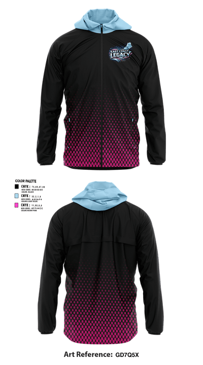 East Coast Legacy 6214038 Windbreaker - 26