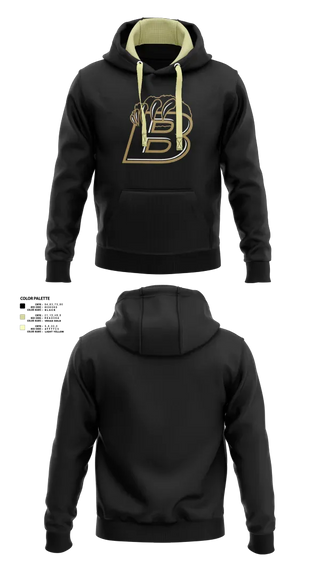 Hoodie, Bonnabel High School Bruins, Baseball, Teamtime, Team time, sublimation, custom sports apparel, team uniforms, spirit wear, spiritwear, sports uniforms, custom shirts, team store, custom team store, fundraiser sports, apparel fundraiser