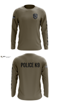 Roy Cit Police K9 Long Sleeve Performance Shirt - 103