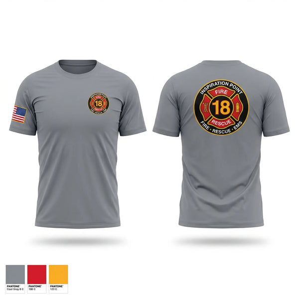 Short Sleeve Performance Shirt, Inspiration Point rural volunteer fire district, Fire Department, Teamtime, Team time, sublimation, custom sports apparel, team uniforms, spirit wear, spiritwear, sports uniforms, custom shirts, team store, custom team store, fundraiser sports, apparel fundraiser