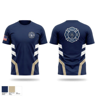 Short Sleeve Performance Shirt, NIESA PROFESSIONAL FIRE FIGHTERS  - LOCAL 5633, Fire Department, Teamtime, Team time, sublimation, custom sports apparel, team uniforms, spirit wear, spiritwear, sports uniforms, custom shirts, team store, custom team store, fundraiser sports, apparel fundraiser