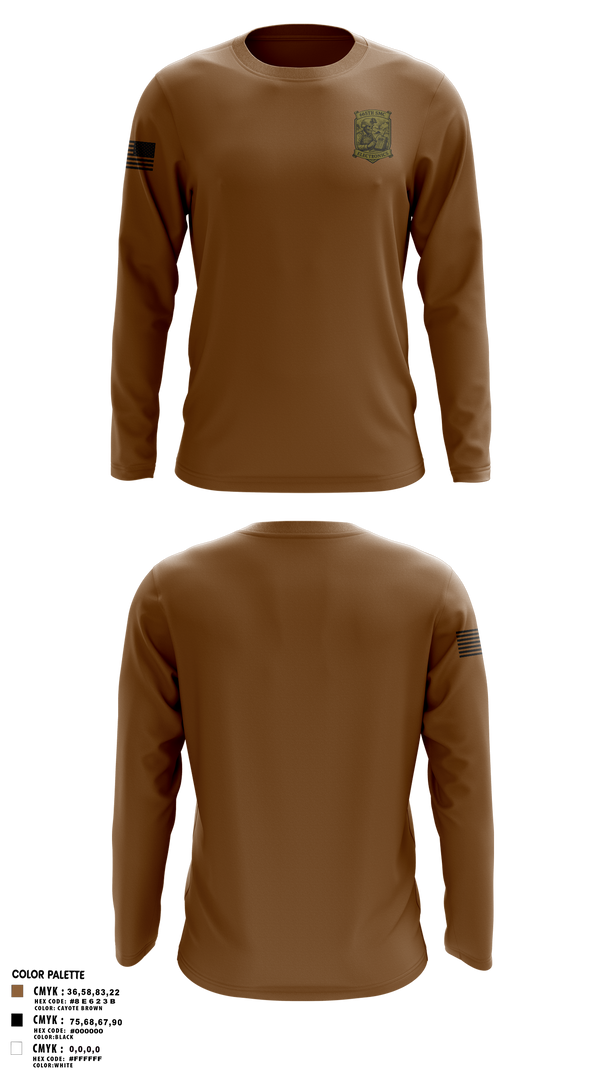 Long Sleeve Performance Shirt, 665th SMC, Army, Teamtime, Team time, sublimation, custom sports apparel, team uniforms, spirit wear, spiritwear, sports uniforms, custom shirts, team store, custom team store, fundraiser sports, apparel fundraiser