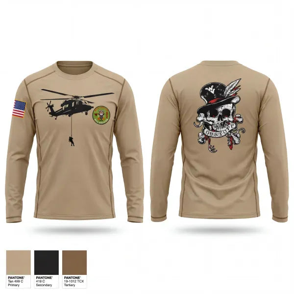 Long Sleeve Performance Shirt, C Co 2-104th GSAB, Army, Teamtime, Team time, sublimation, custom sports apparel, team uniforms, spirit wear, spiritwear, sports uniforms, custom shirts, team store, custom team store, fundraiser sports, apparel fundraiser
