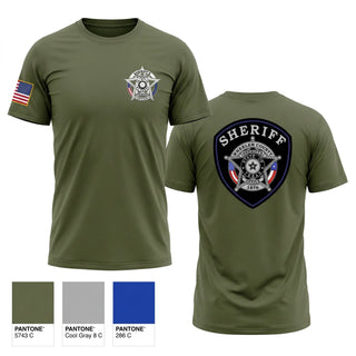 Old School Cotton Feel Shirt, WCSO, Police, Teamtime, Team time, sublimation, custom sports apparel, team uniforms, spirit wear, spiritwear, sports uniforms, custom shirts, team store, custom team store, fundraiser sports, apparel fundraiser
