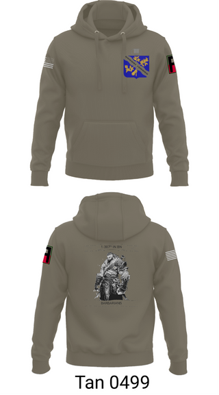 Hoodie, 1-306th IN BN, , Teamtime, Team time, sublimation, custom sports apparel, team uniforms, spirit wear, spiritwear, sports uniforms, custom shirts, team store, custom team store, fundraiser sports, apparel fundraiser