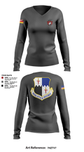 Saber Rugby 88389897 Women's Long Sleeve V-neck Shirt - 2