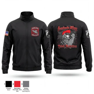 Windbreaker, Hawk Battalion, Army, Teamtime, Team time, sublimation, custom sports apparel, team uniforms, spirit wear, spiritwear, sports uniforms, custom shirts, team store, custom team store, fundraiser sports, apparel fundraiser