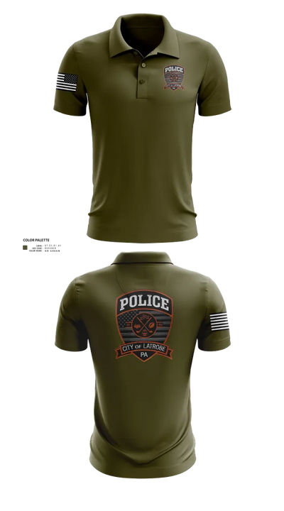 City of Latrobe 96870141 Short Sleeve Performance Polo - 23
