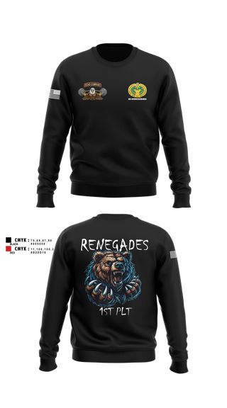 Crew Neck Sweatshirt, Echo Company, , Teamtime, Team time, sublimation, custom sports apparel, team uniforms, spirit wear, spiritwear, sports uniforms, custom shirts, team store, custom team store, fundraiser sports, apparel fundraiser