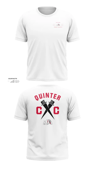 Old School Cotton Feel Shirt, Quinter Bulldogs, Cross Country, Teamtime, Team time, sublimation, custom sports apparel, team uniforms, spirit wear, spiritwear, sports uniforms, custom shirts, team store, custom team store, fundraiser sports, apparel fundraiser